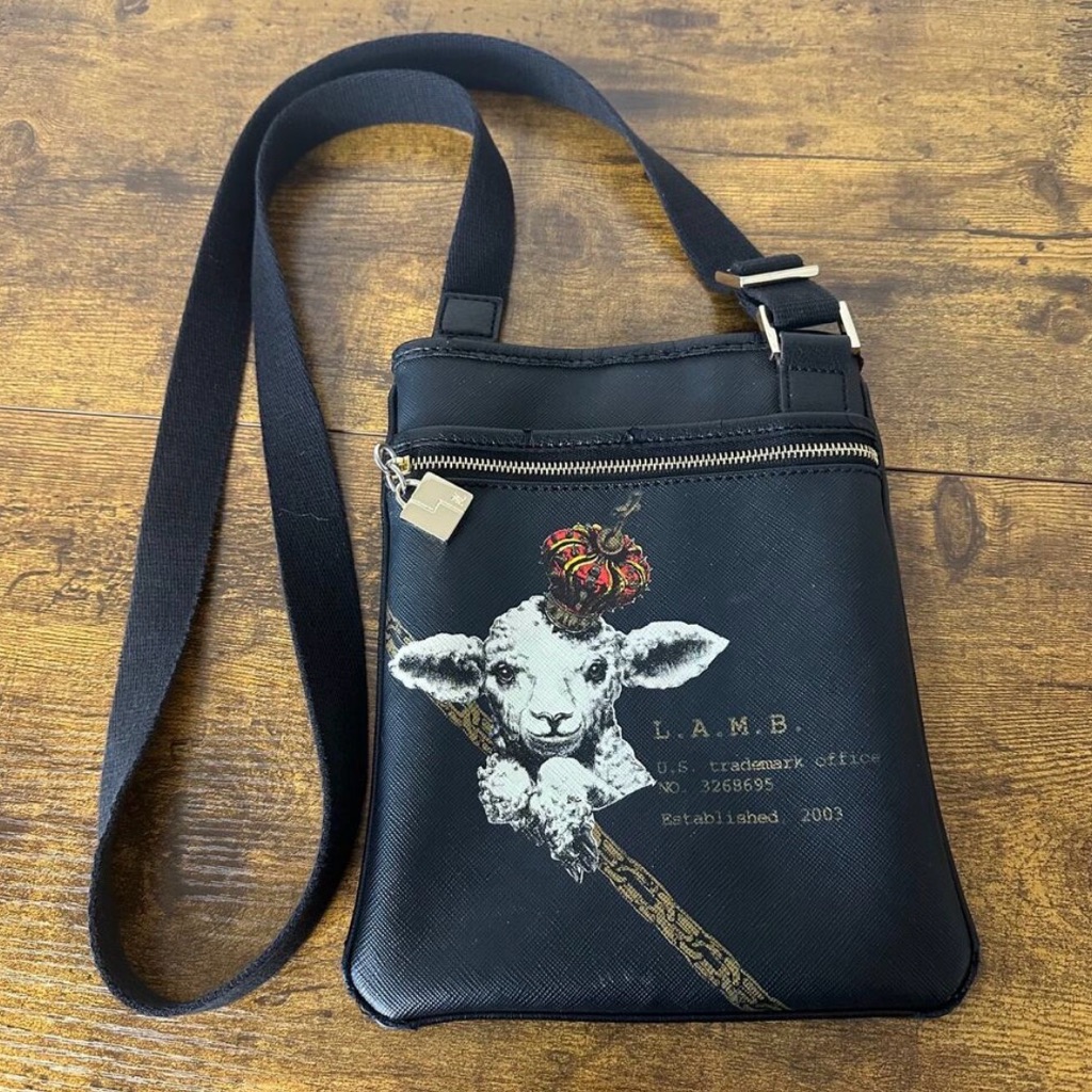 Bnwot!Rare!L.A.M.B. Lamb Logo Crossbody Bag